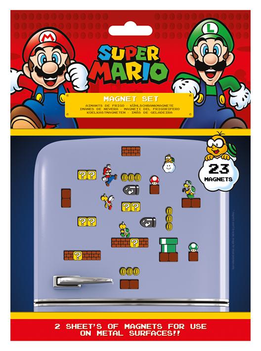 SUPER MARIO - Magnet Set - Mushroom Kingdom