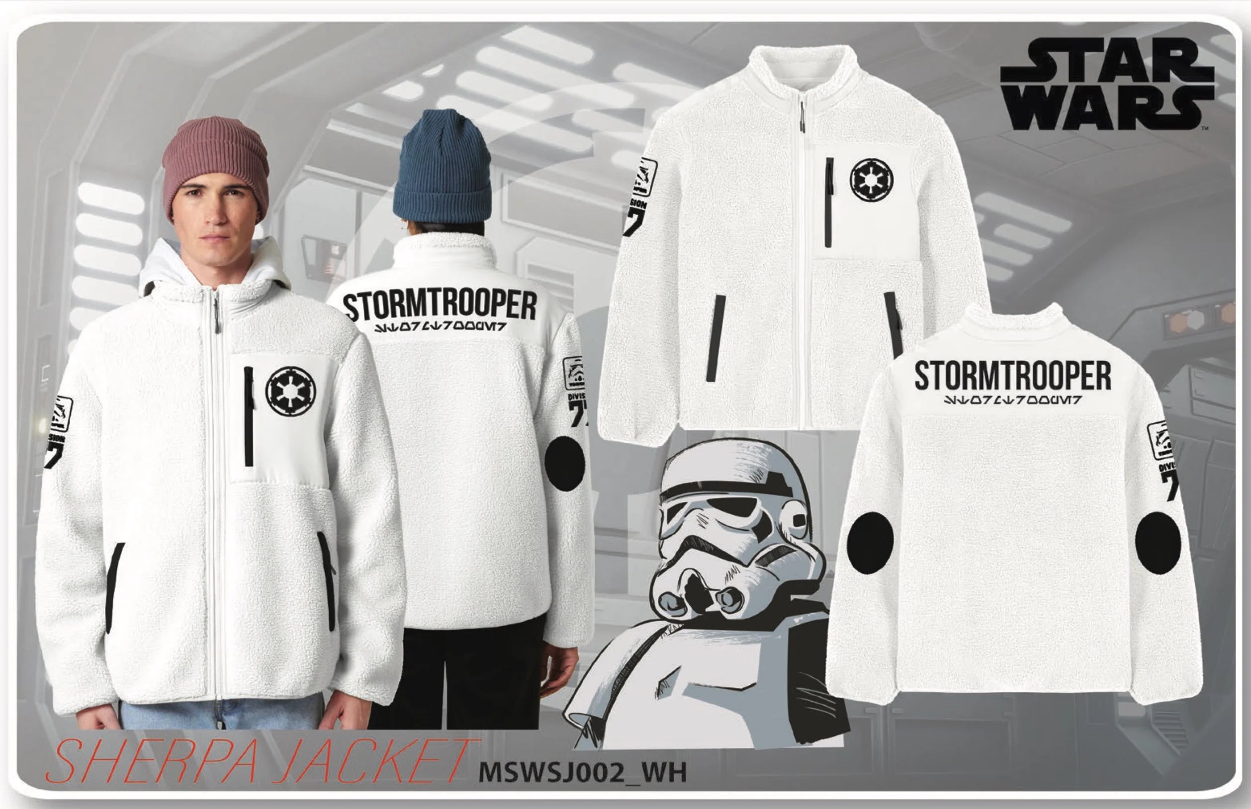 STAR WARS - Stormtrooper - Sherpa Jacket (XL)