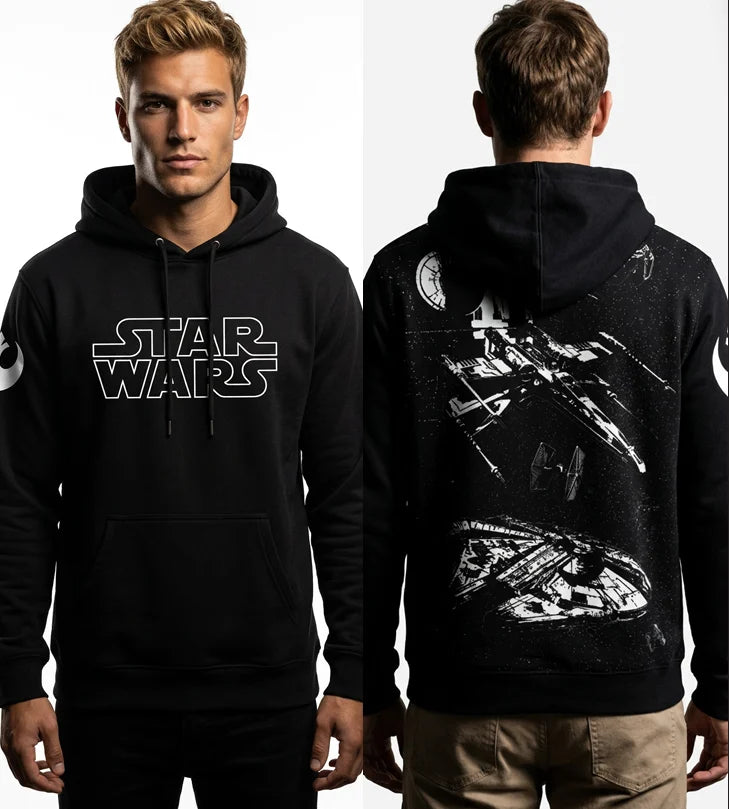 STAR WARS - Spaceships Universe Anniversary - Hooded Sweat (L)