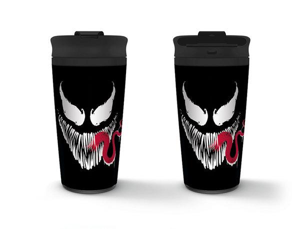VENOM - Face - Metal Travel Mug