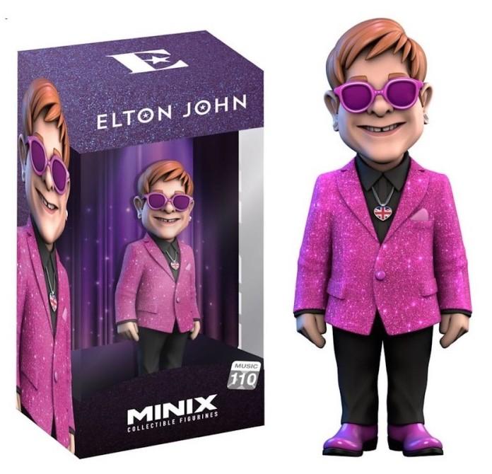 MUSIQUE - Elton John - Figurine Minix 12cm