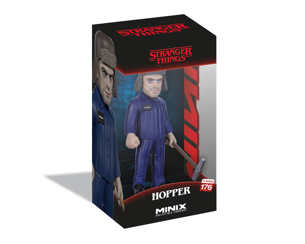 STRANGER THINGS - Hopper Gulag - Figure Minix 12cm