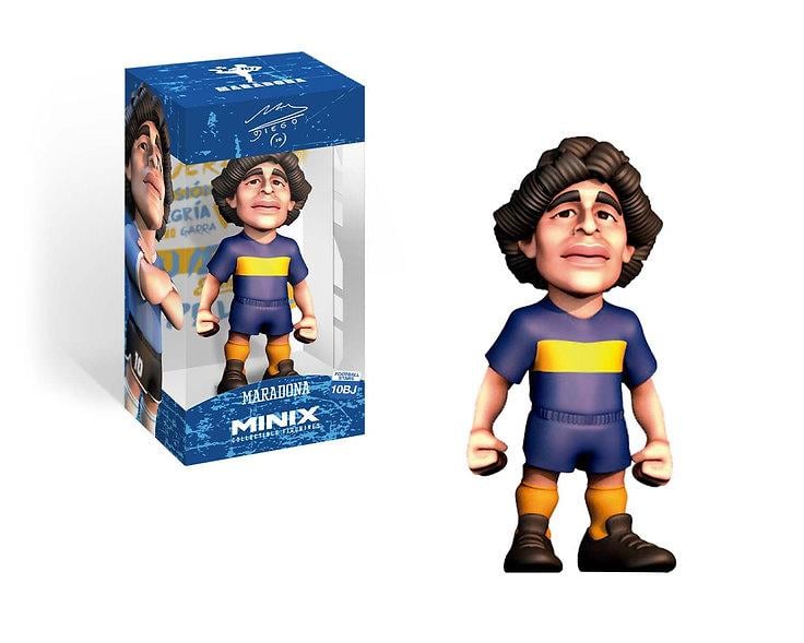 FOOTBALL - Maradona Boca Juniors - Figure Minix # 12cm