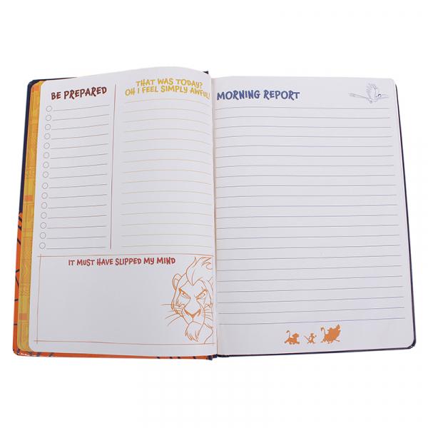 DISNEY - NoteBook A5 - The Lion King 'No Worries'