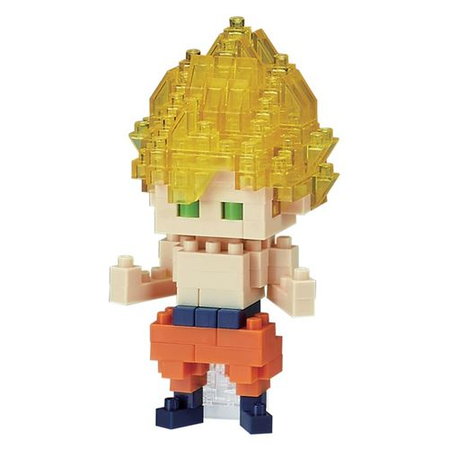 DRAGON BALL - Son Goku Super Saiyan - Figure Nanoblock 10cm