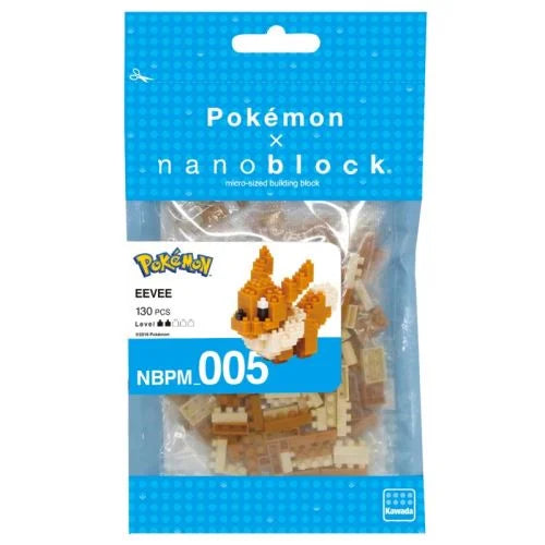 POKEMON - Eevee - Figure Nanoblock 10cm