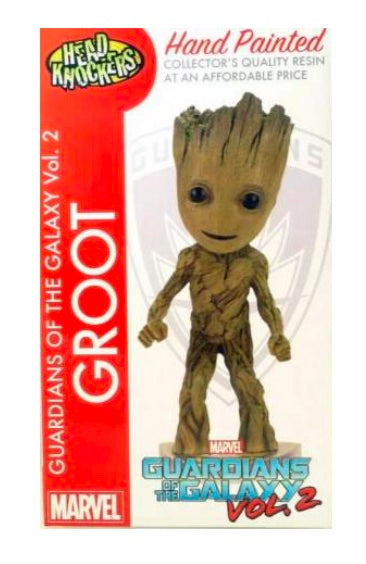 GUARDIANS OF THE GALAXY 2 - Groot Head Knocker Figure 22cm