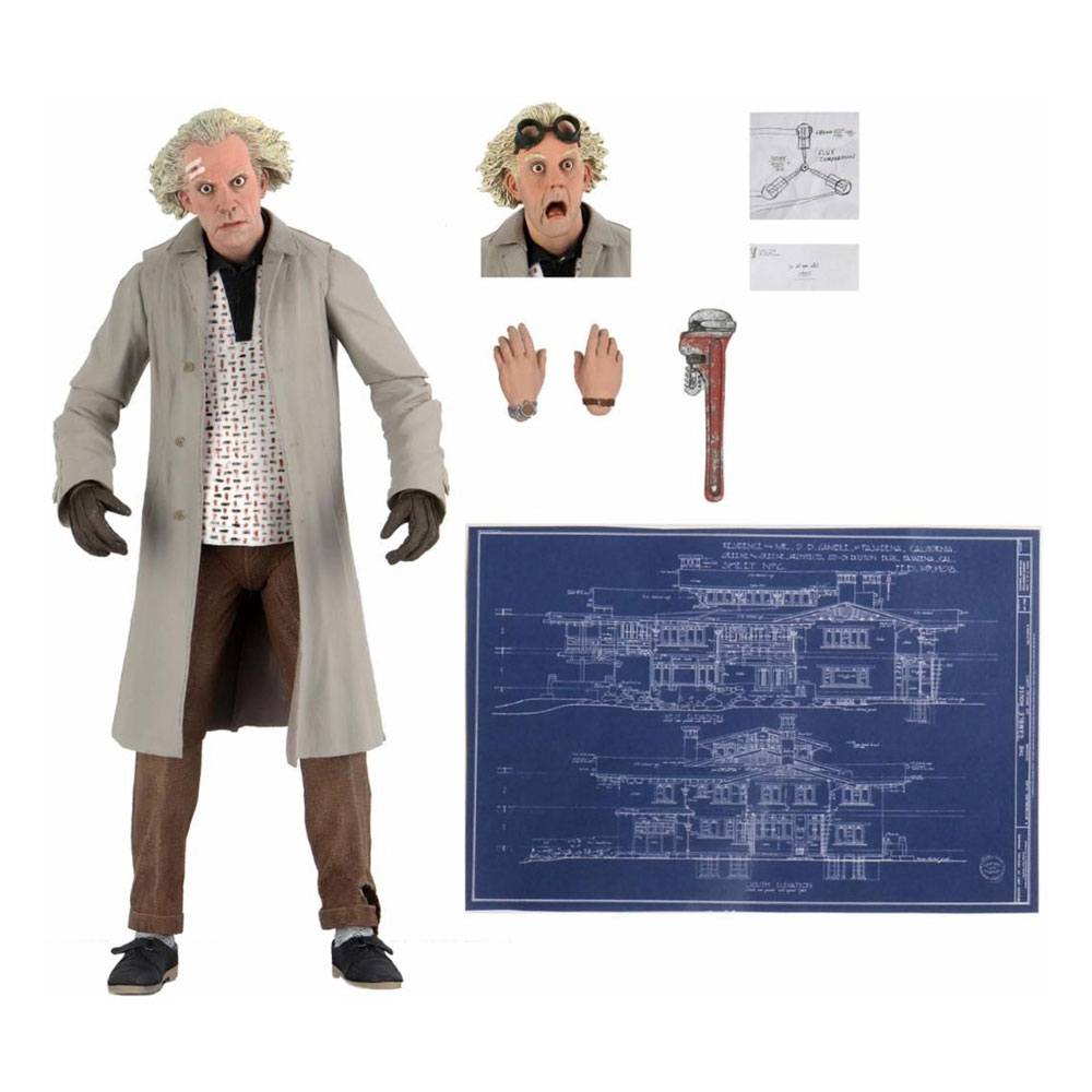 BACK TO THE FUTURE - Ultimate Doc Brown - Figure 18cm