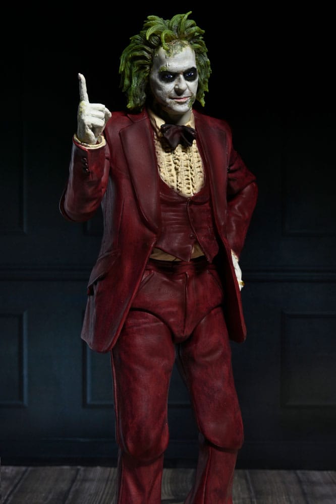 BEETLEJUICE 2 - Beetlejuice "Red Tuxedo" - Ultimate Figurine 18cm