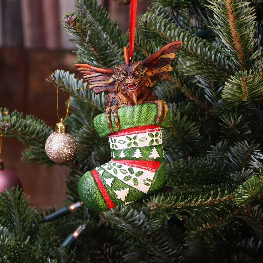 GREMLINS - Santa Mohawk Stocking - Stocking Ornament 12cm