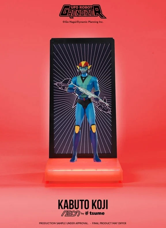 GRENDIZER - Kabuto Koji - Figure Neon by Tsume 25cm