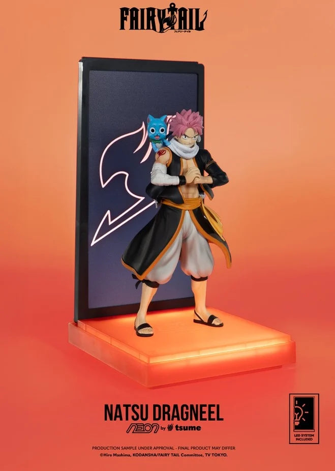 FAIRY TAIL - Natsu Dragneel - Figure Neon by Tsume 25cm