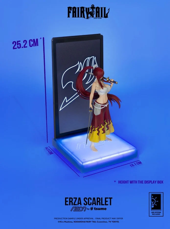 FAIRY TAIL - Erza Scarlet - Figure Neon by Tsume 25cm