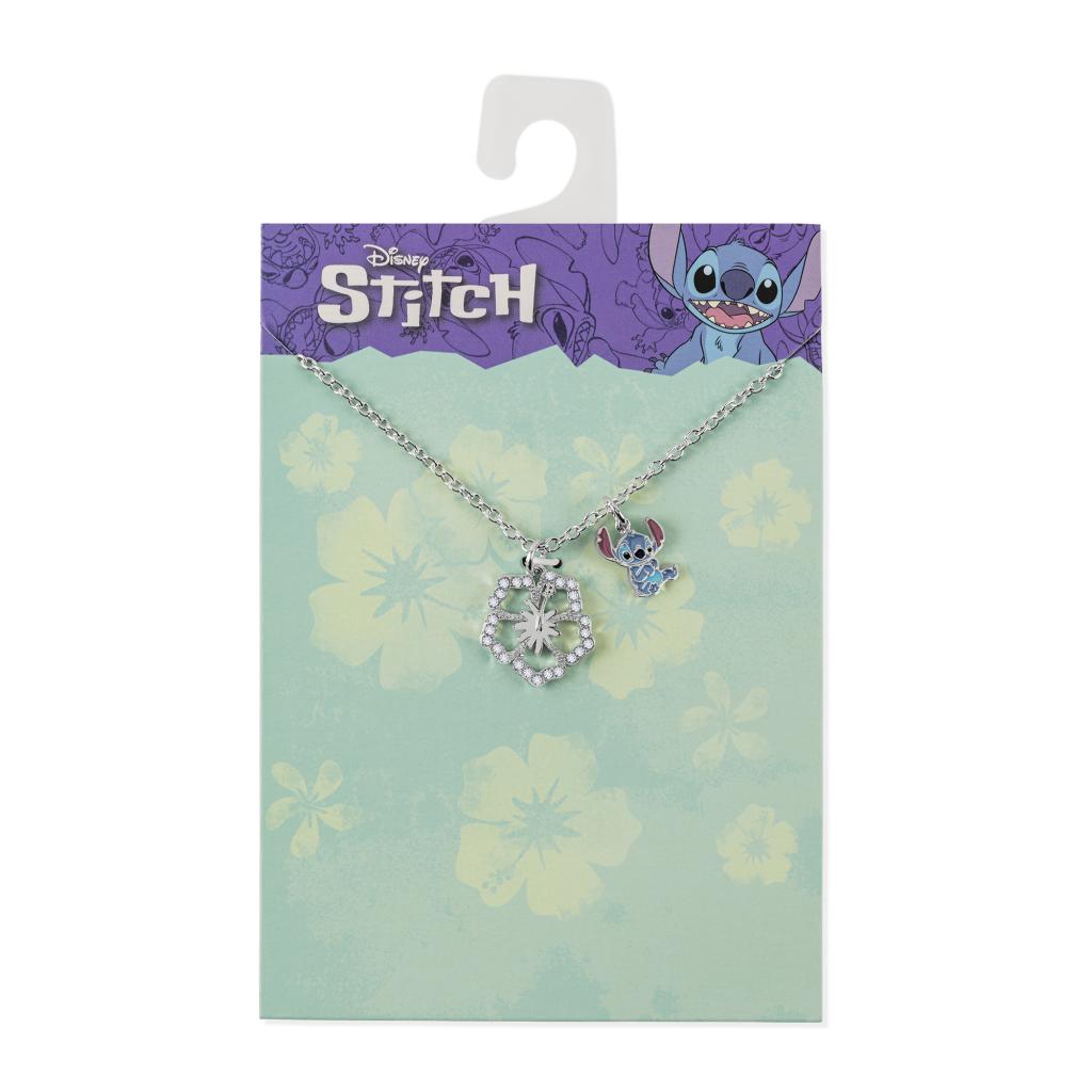 STITCH - Flower - Silver Plated Brass Necklace