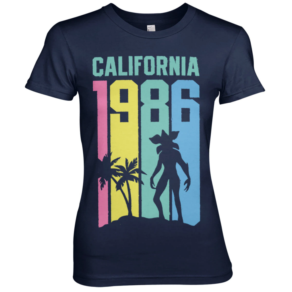 STRANGER THINGS - California 1989 - T-Shirt Girl (XXL)