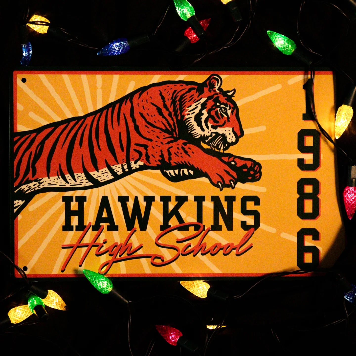 STRANGER THINGS - Set of 3 Tin Signs