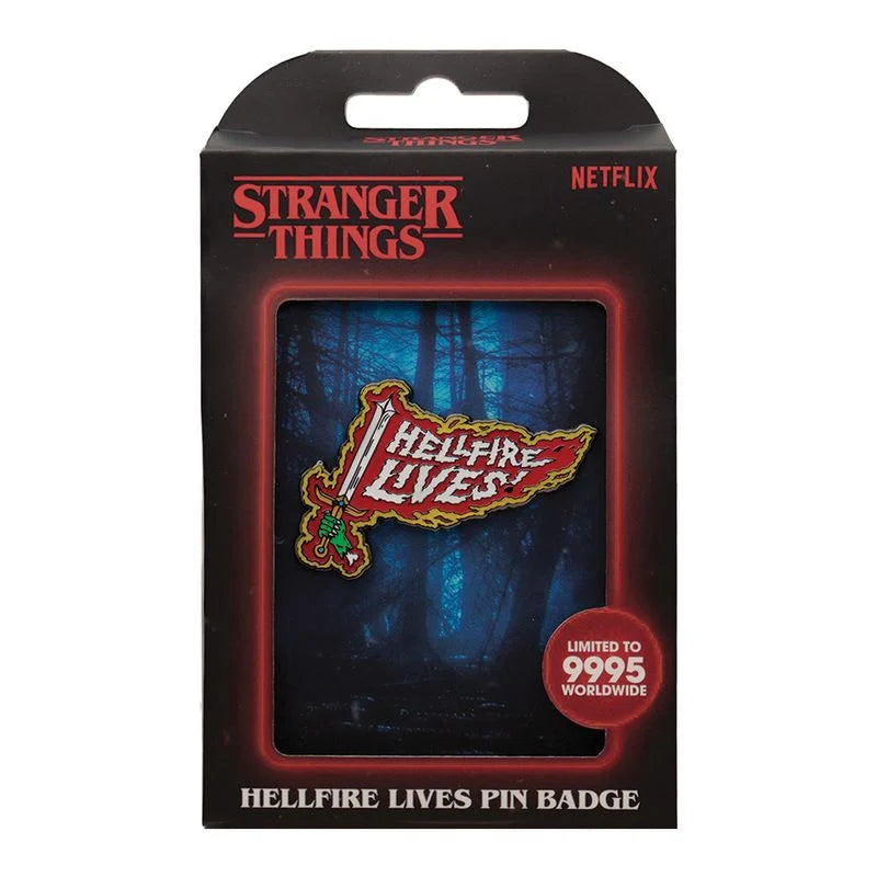 STANGER THINGS - Helfire Lives - Limited Edition Pin's