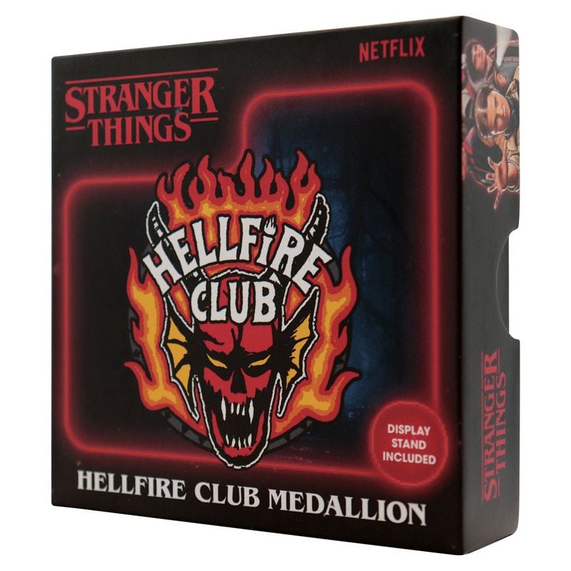 STRANGER THINGS - Helfire Club Medallion - Replica Limited Edition