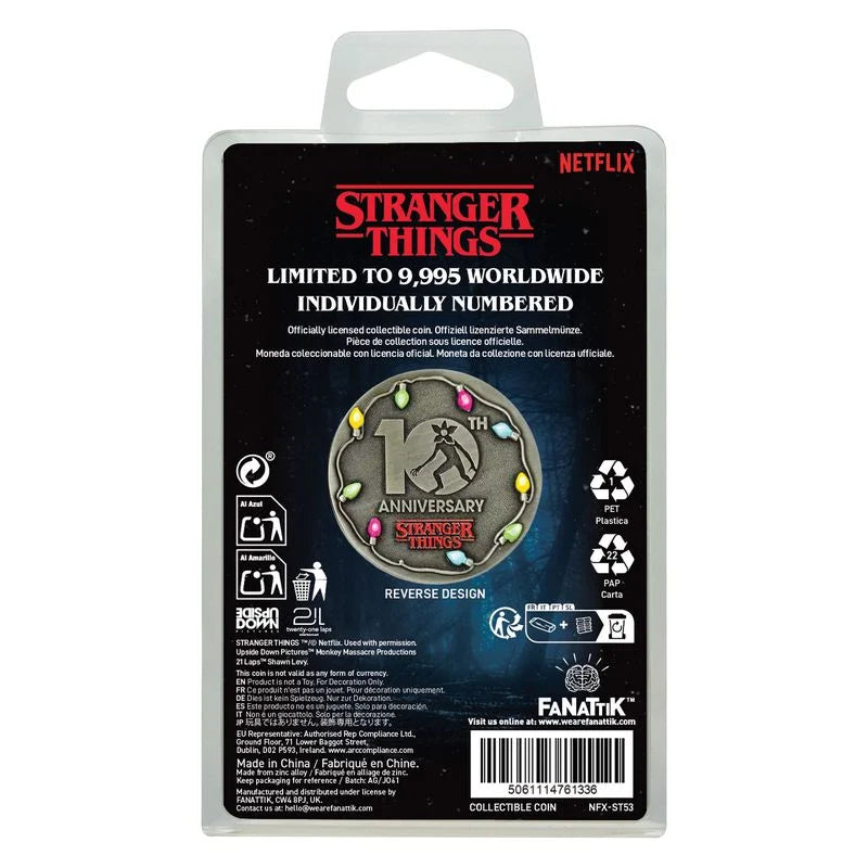 STRANGER THINGS - Eleven "10th Anniversary" - Limited Edition Coin