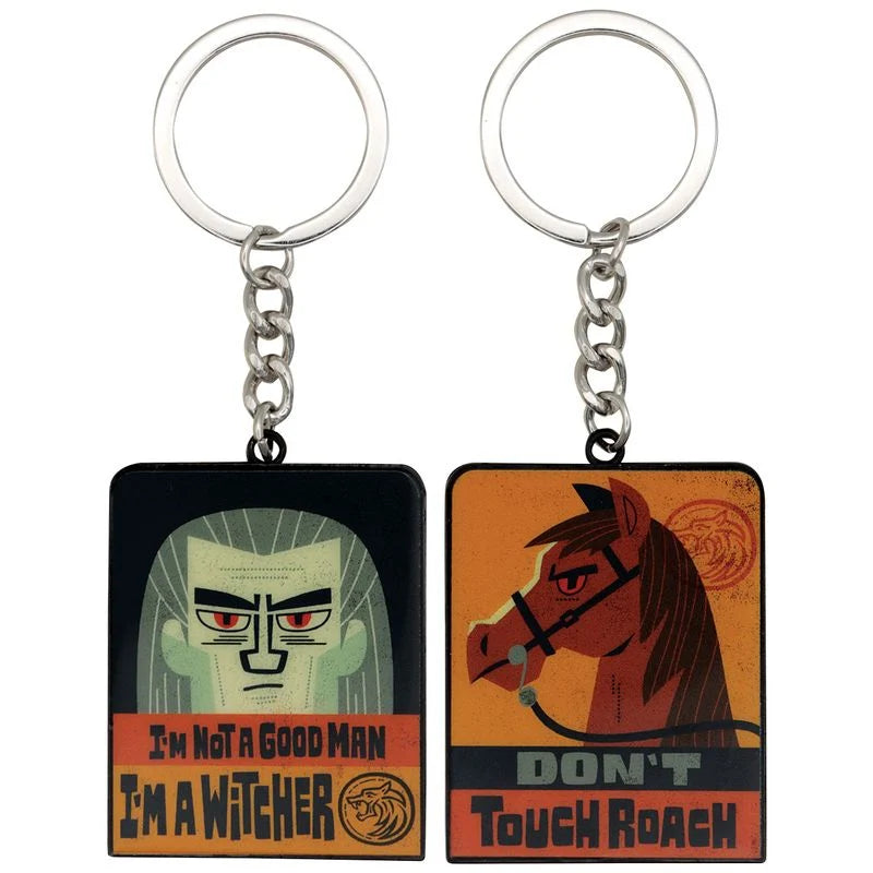 THE WITCHER - The witcher and roach - Limited Edition Keyring