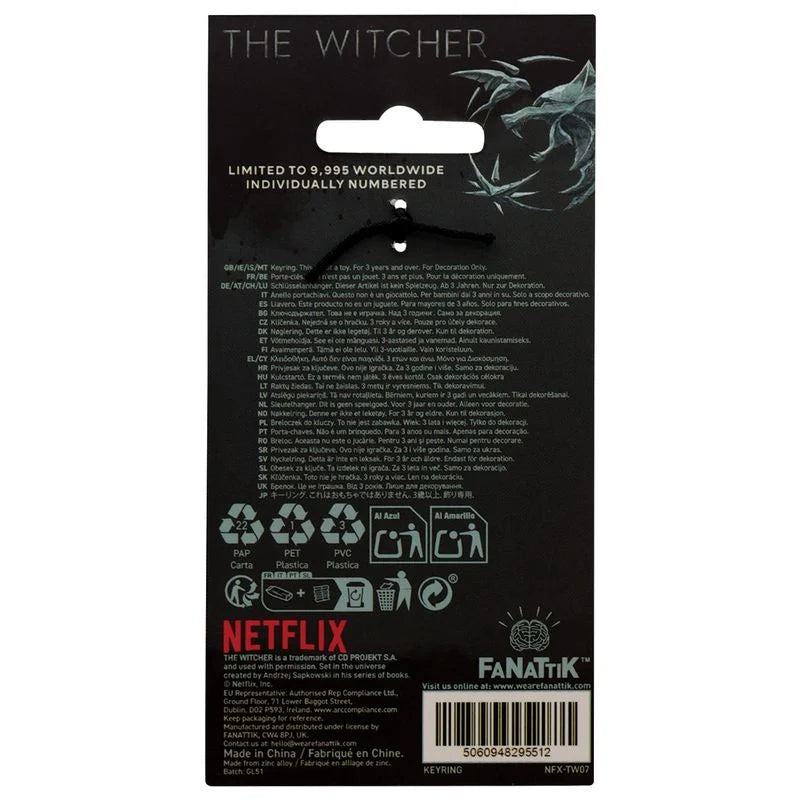 THE WITCHER - The witcher and roach - Limited Edition Keyring