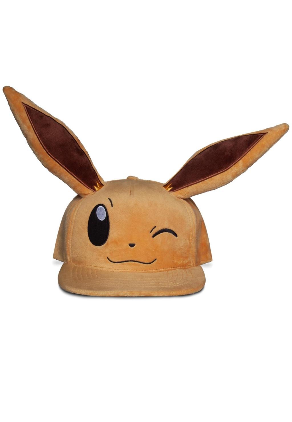 POKEMON - Eevee Winking - Plush Premium Snapback