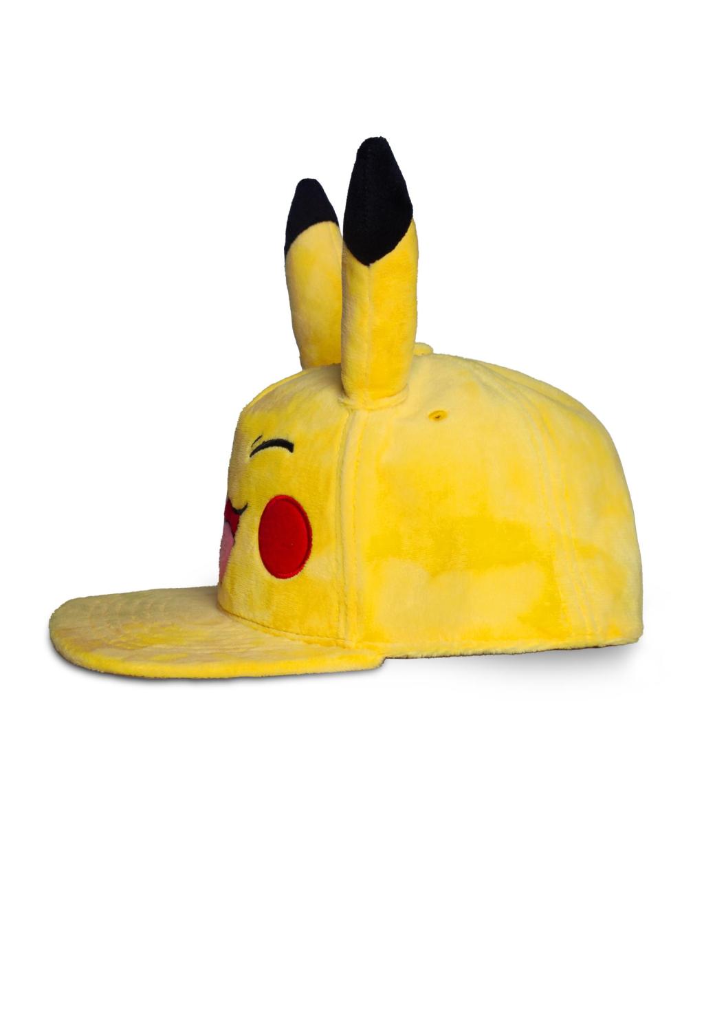 POKEMON - Pikachu Extremely Happy - Plush Premium Snapback