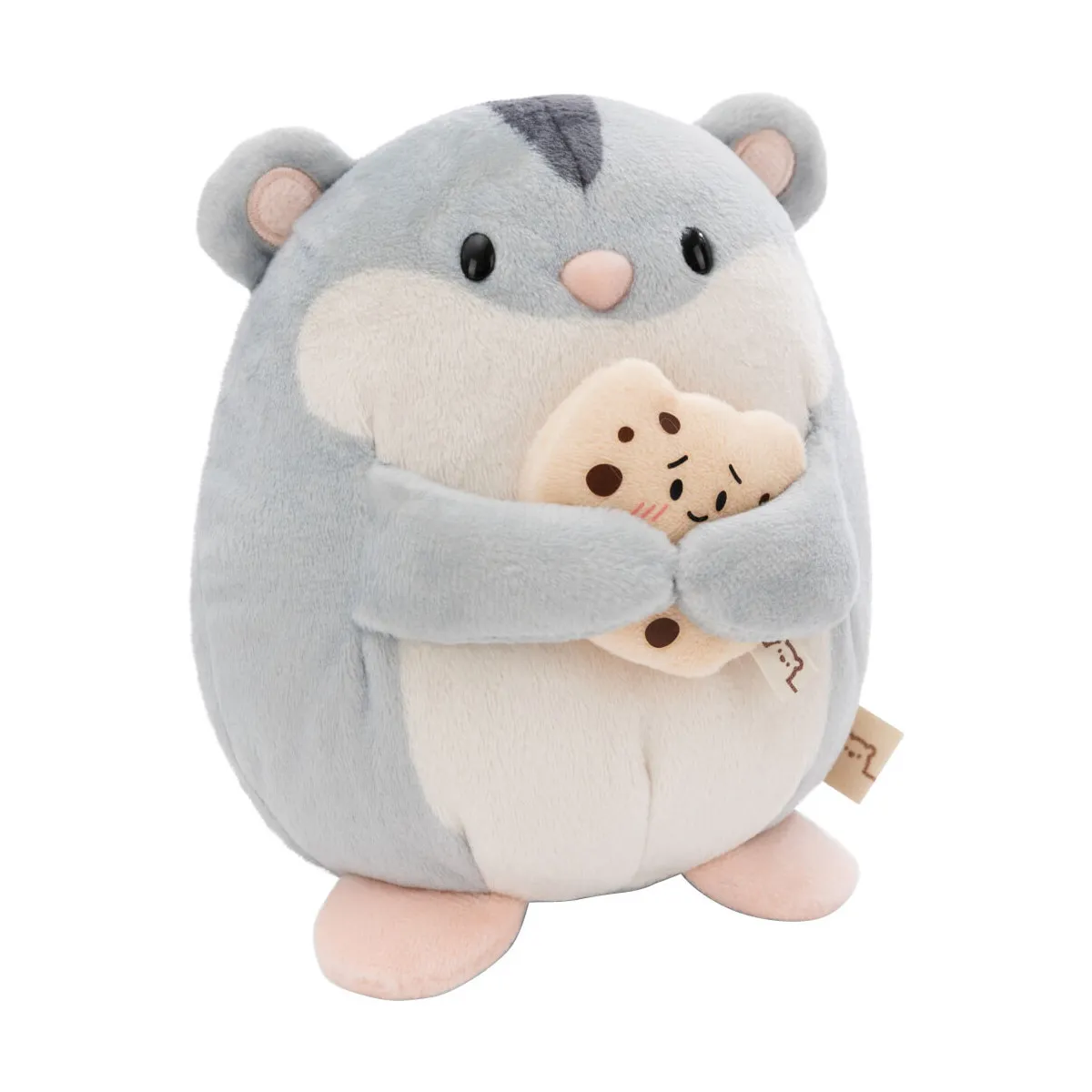 SUPER MOCHIE - Hamster Shai with Cookie - Plush 16cm