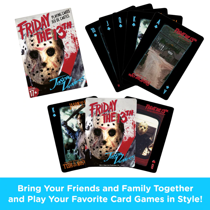 HORROR - Friday the 13th - Playing Cards