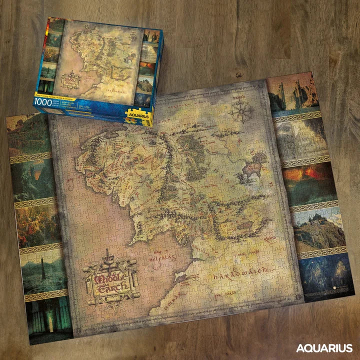 THE LORD OF THE RINGS - Map - Puzzle 1000P