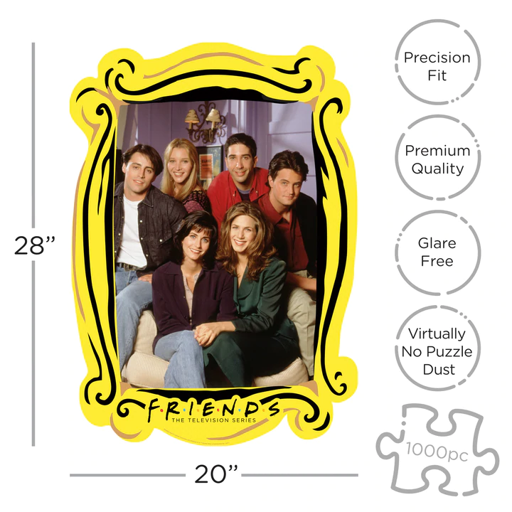FRIENDS - Apartment Diecut - Puzzle 1000P