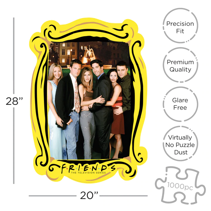 FRIENDS - Water fountain diecut - Puzzle 1000P