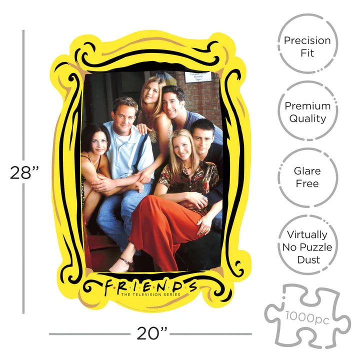 FRIENDS - Group diecut - Puzzle 1000P