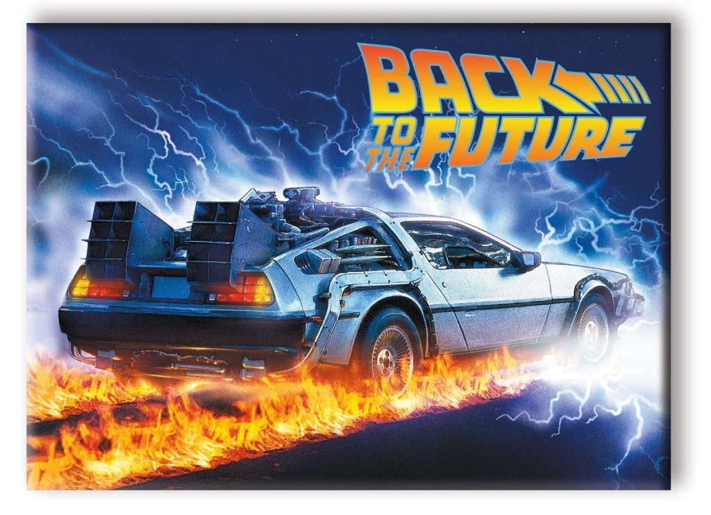 BACK TO THE FUTURE - Burn Out - Magnet 6.3x8.9cm