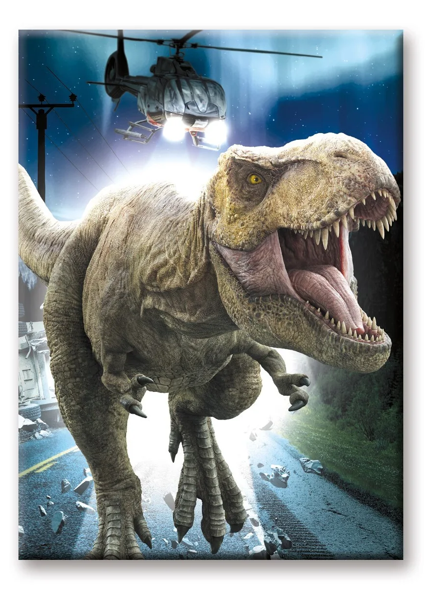 JURASSIC WORLD - T-Rex - Magnet 6.3x8.9cm