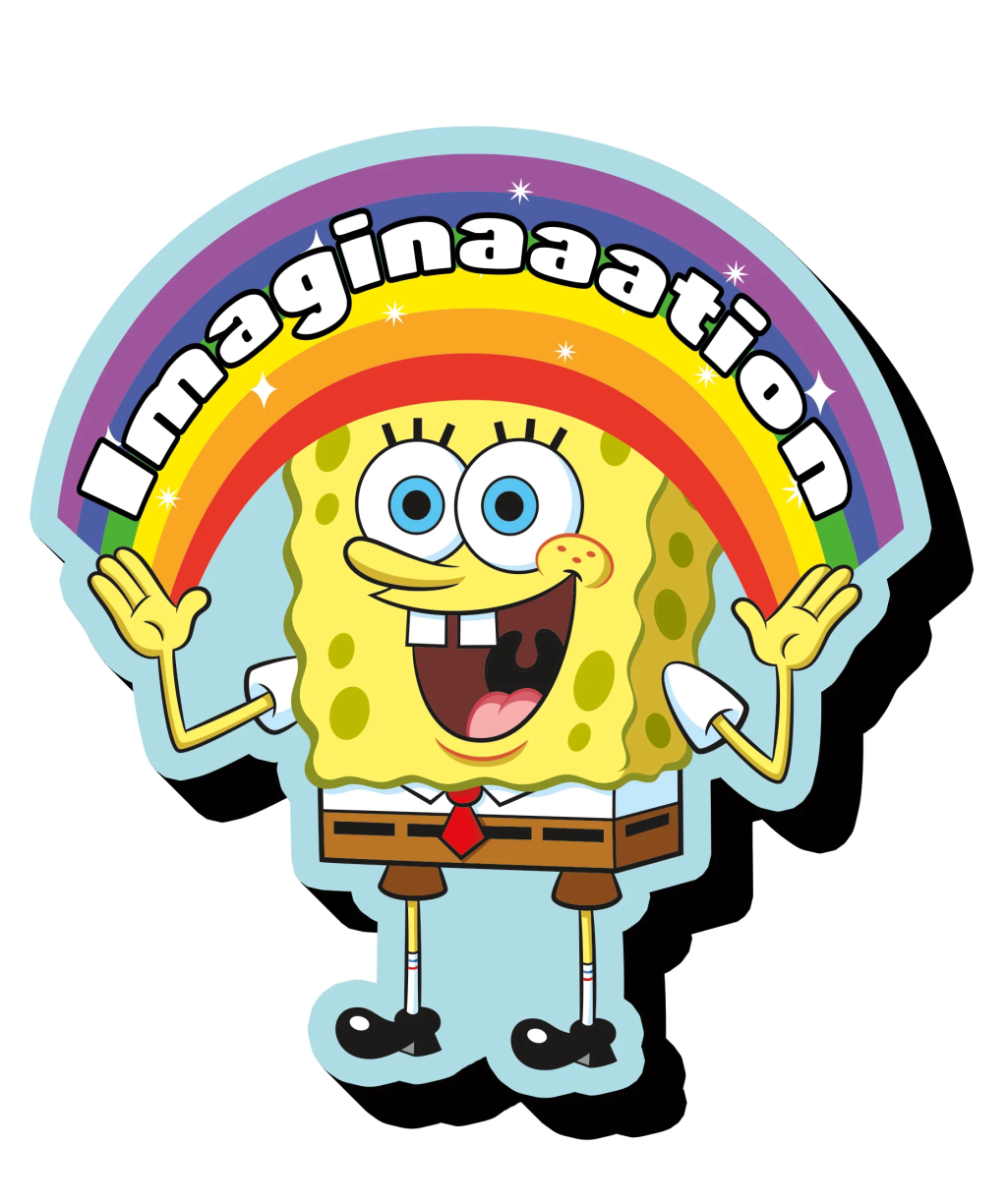 SPONGEBOB SQUAREPANTES - Imagination - Chunky Magnet