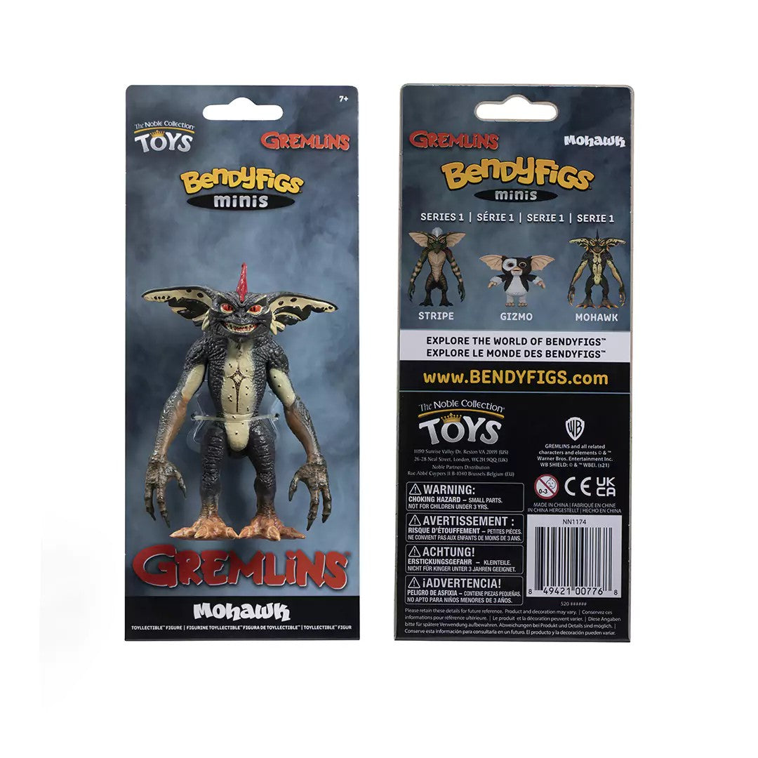 GREMLINS - Mohawk - Mini Bendyfigs Figure 9cm