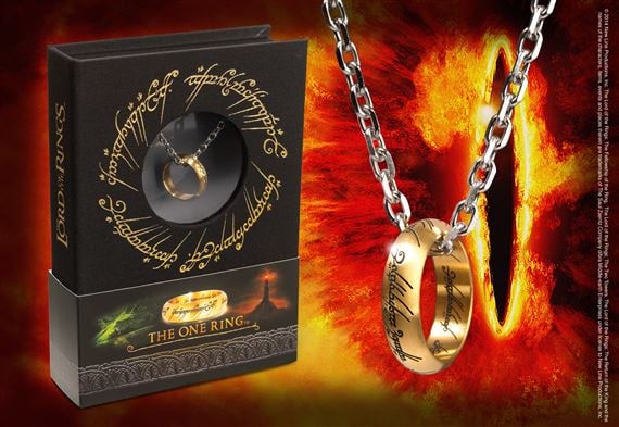LORD OF THE RINGS - The One Ring - Stainless Steel on Chain