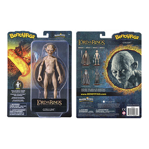 LORD OF THE RINGS - Gollum - Bendyfigs Figure with Support