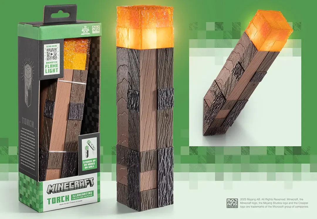 MINECRAFT - Luminous Torch - Collector Replica 25cm
