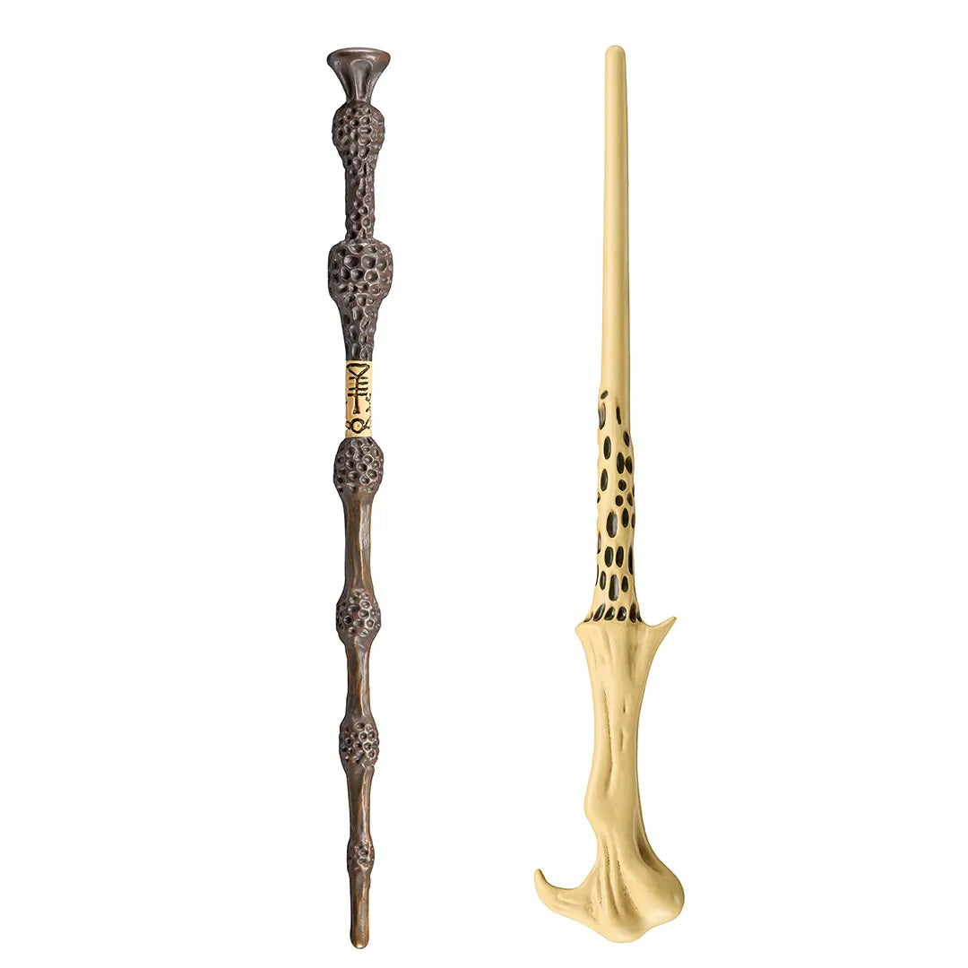 HARRY POTTER - 2 PVC Wansd - Lord Voldemort & Elder Wand