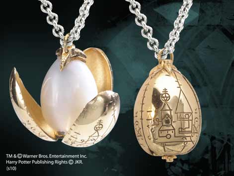 HARRY POTTER - Pendentif Oeuf d'Or