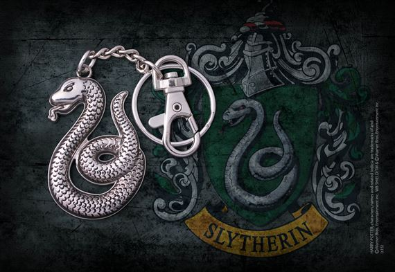 HARRY POTTER - Slytherin Snake Keyring