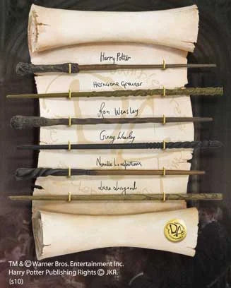 HARRY POTTER - Dumbledore's Army Wand Collection
