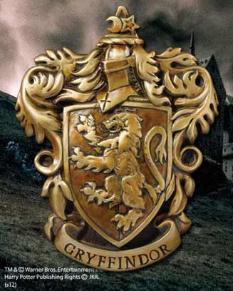 HARRY POTTER - Armoiries Gryffondor