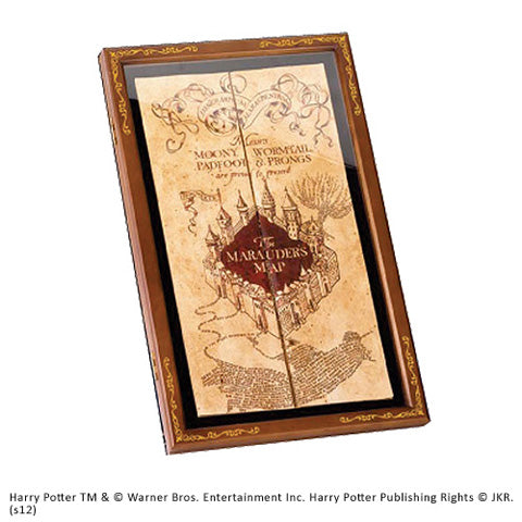 HARRY POTTER - Coffret Bois pour carte du Marauder