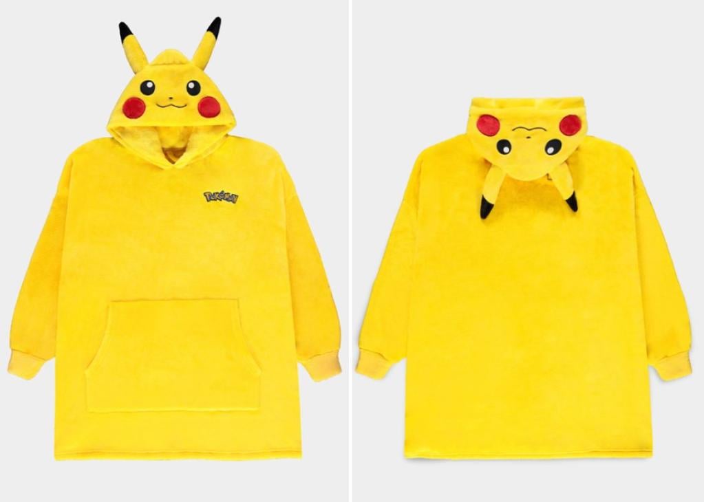 POKEMON - Pikachu - Fleece Lounge Hoodie - S2