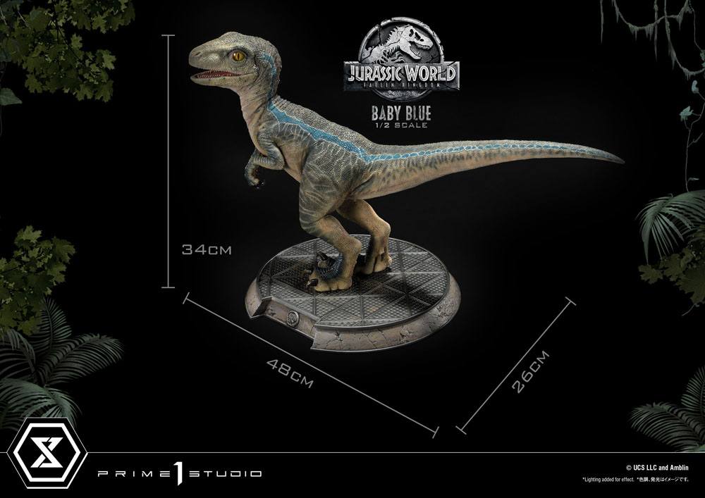 JURASSIC WORLD - Baby Blue - Statuette Prime1 '34x48x26cm'