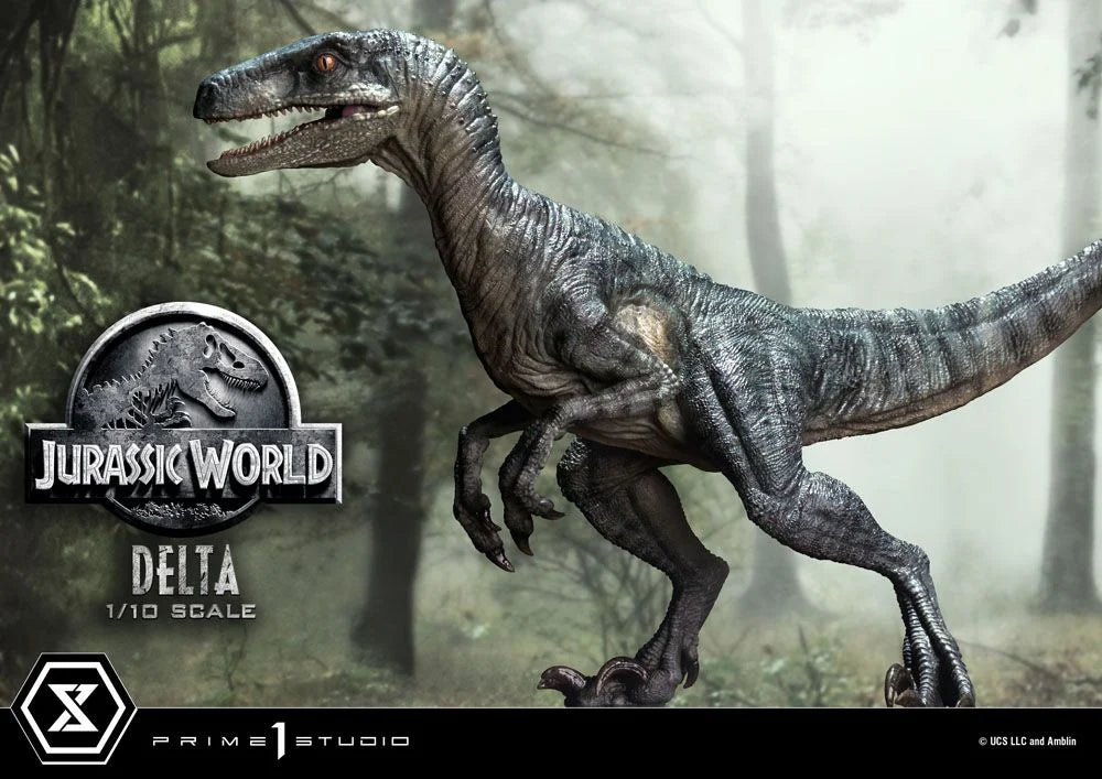 JURASSIC WORLD - Delta - Statue 17cm