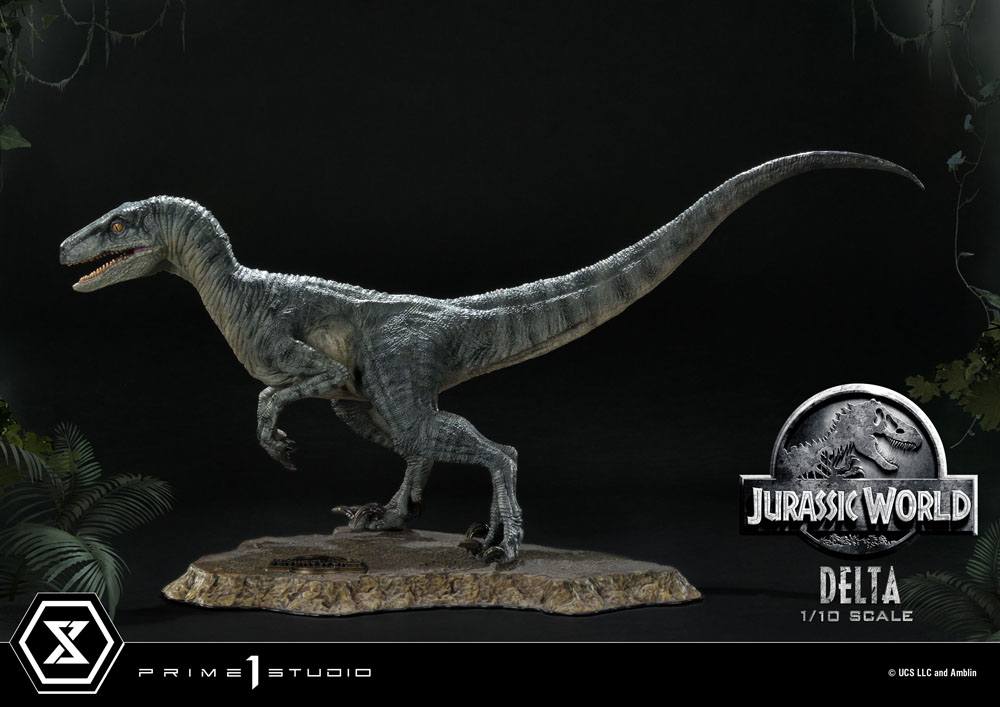 JURASSIC WORLD - Delta - Statue 17cm